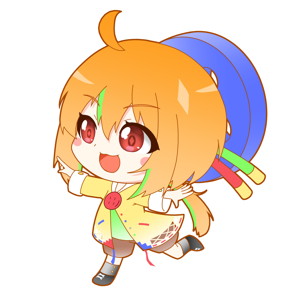 ぼたん立ち絵（通常）